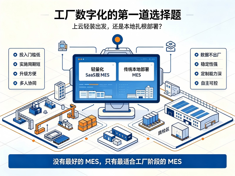 中小工厂MES选型指南